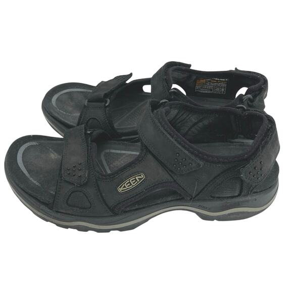 KEEN Rialto 3 Point Sandal Outdoors 1016642 Black‎ Men\'s 12M Hiking Outdoor main image 5